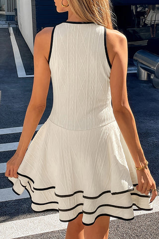 Sleeveless Fit and Flare Dress