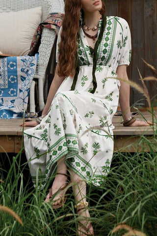 Floral Bohemian Sundress