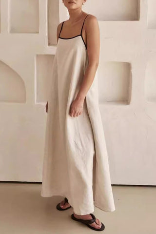 Sleeveless Maxi Casual Dress