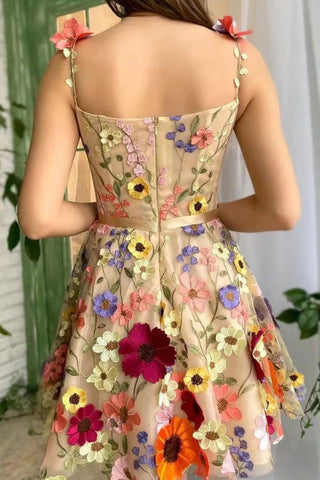 Floral Embroidered Sundress