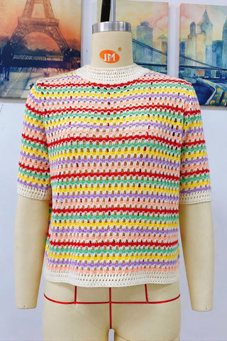 Crochet Pattern Knit Top