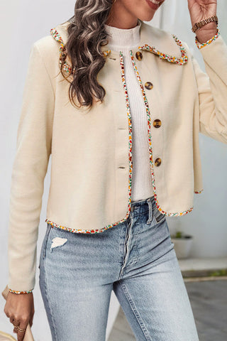 Stylish Button-Up Casual Jacket