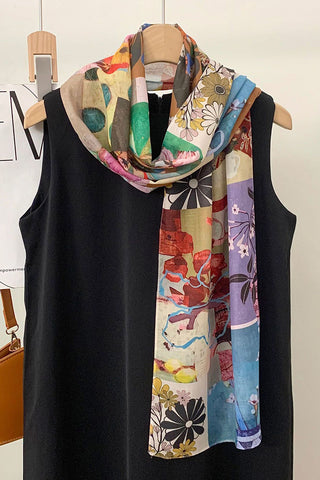 Elegant Patterned Scarf
