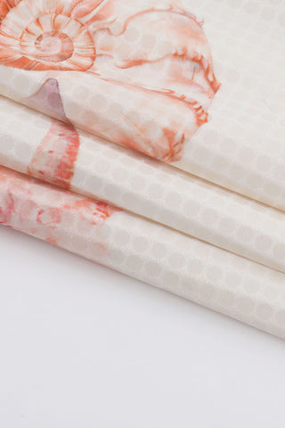 Strapless Starfish Print Dress