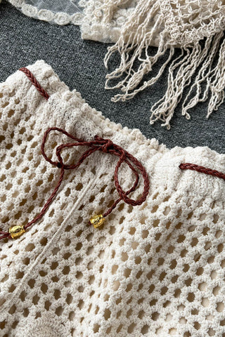 Crochet 3-Piece Beach Set