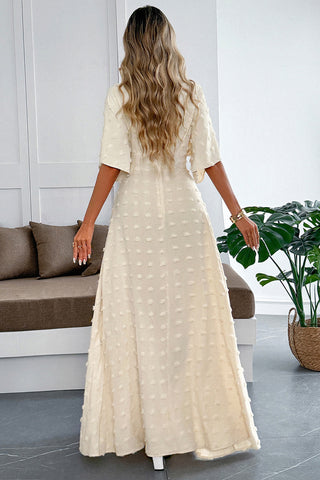 Elegant V-Neck Casual Maxi Dress