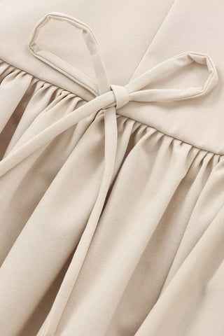 Sleeveless Ruffle-Hem Casual Dress