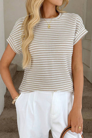 Striped Short-Sleeve T-Shirt