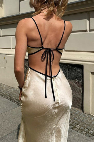 Strappy Long Casual Dress