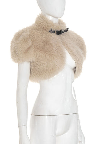 Statement Faux Fur Shrug