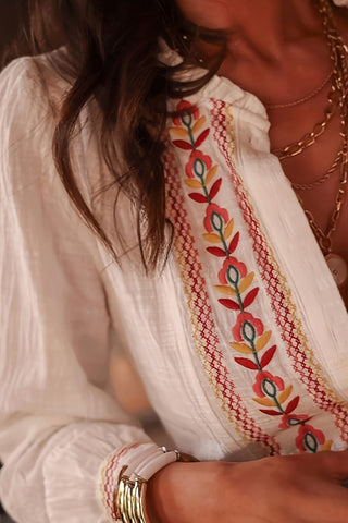 Floral Boho Blouse