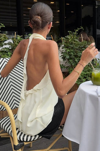 Elegant Halter Neck Tank Top