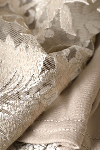 Floral-Patterned Midi Skirt