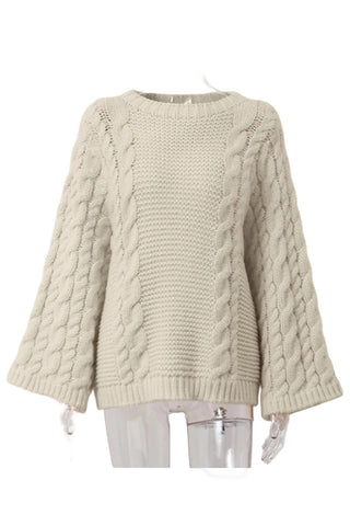 Chunky Cable Knit Sweater