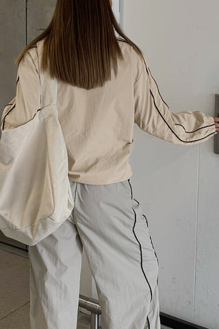 Zip-Front Track Jacket