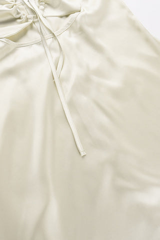 Tie-Front Casual Mini Dress