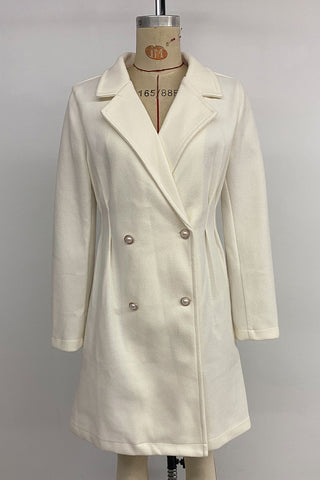 Double-Breasted Elegant Coat