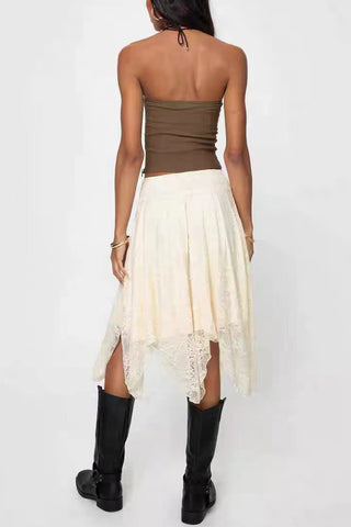 Elegant Layered Midi Skirt