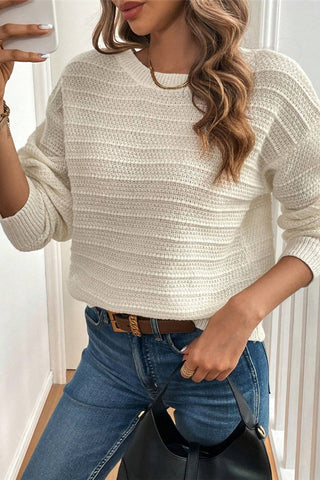 Bow-Back Detail Sweater