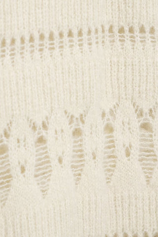 Off-Shoulder Knit Sweater