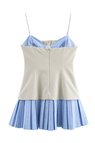 Button-Front Pleated Sundress