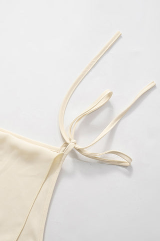 Elegant Tie-Shoulder Tank Top