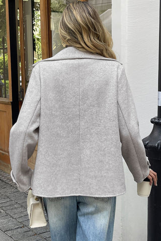 Double-Breasted Casual Blazer