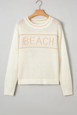 Casual Beach-Inspired Pullover