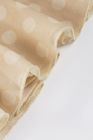 Polka Dot Midi Casual Dress