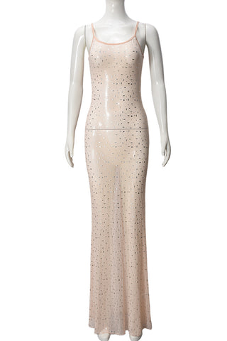 Elegant Sequined Evening Dress
