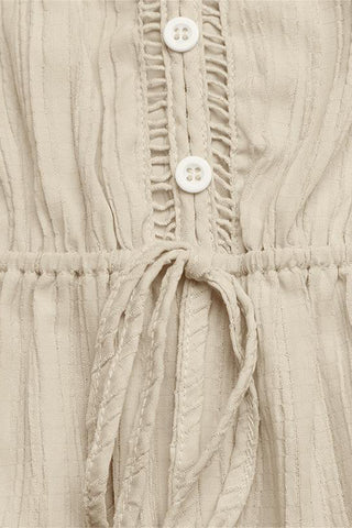 Sleeveless Drawstring Jumpsuit
