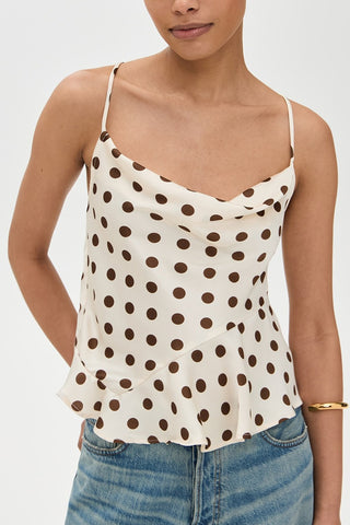 Polka Dot Cami Top