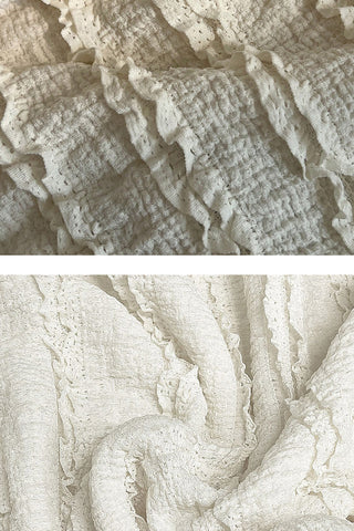 Textured Layered Crop T-Shirt