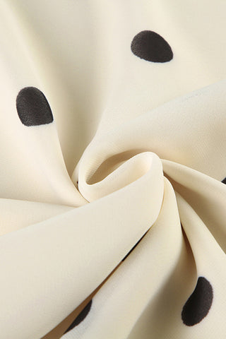 Polka Dot Midi Skirt