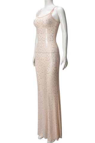 Elegant Sequined Evening Dress