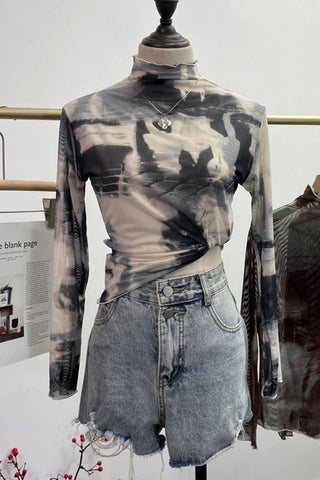 Graphic Long Sleeve Top