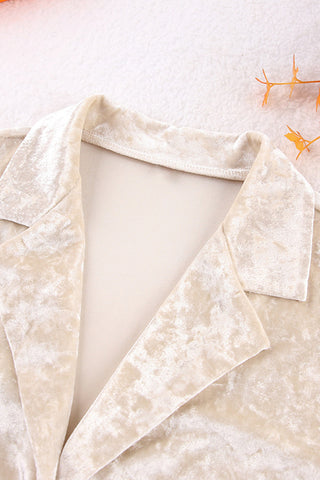 Elegant Wide-Leg Pants Set