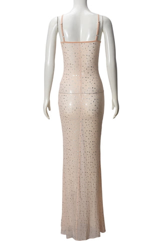 Elegant Sequined Evening Dress