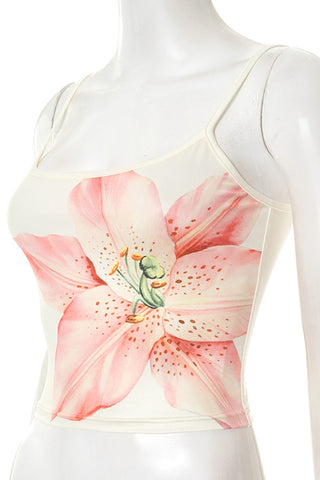 Floral Print Tank Top