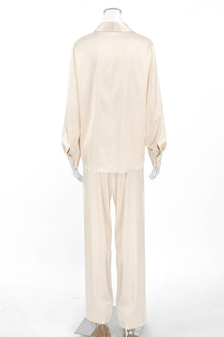 Chic Button-Front Pants Set