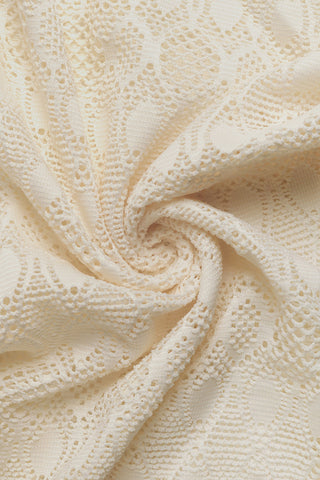 Elegant Wide-Leg Lace Pants