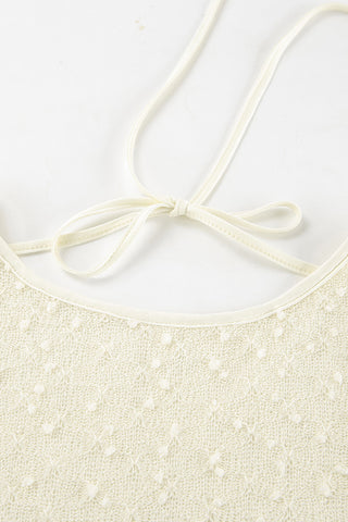 Textured Long Sleeve Mini Dress