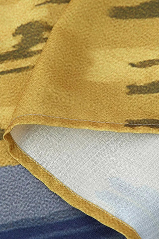 Floral Smocked Casual Dress