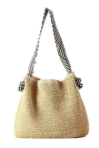 Woven Casual Tote Bag