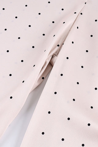 Polka Dot Casual Pants