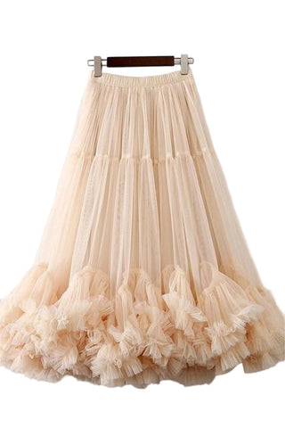 Layered Tulle Skirt