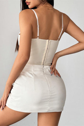 Lace-Up Camisole Top