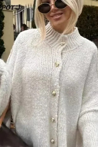 Classic Button-Up Cardigan