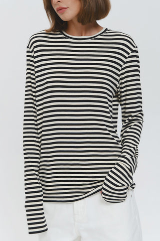 Classic Striped Long Sleeve T-Shirt