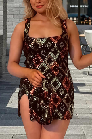 Sequin Embellished Night Out Dress